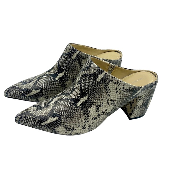 Marc Fisher Shoes - Marc Fisher Ragni snake skin mules 8